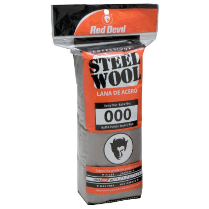 Red Devil 0311 Steel Wool, 000 Extra Fine, (Pack of 16) - Image 1